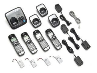 Uniden DECT 6.0 Cordless 4 Handset Phone with Digital Answering System