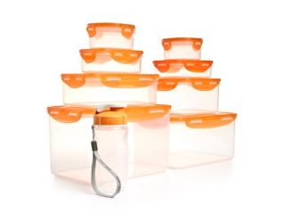 Lock & Lock Food to Go BPA Free 18 Piece Airtight Container Set