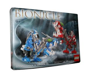 Lego Bionicle Warriors Cahdok and Gahdok 8558