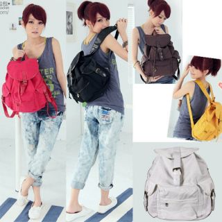 fashion women s bag canvas backpacks shoulder handbags girls schoolbag