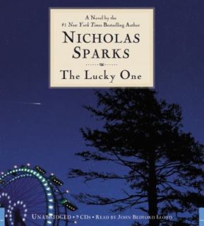 The Lucky One by Nicholas Sparks 2010, Audio Recording able 