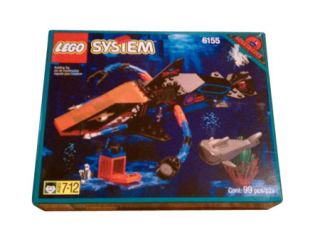 Lego Aquazone Aquasharks Deep Sea Predator Barracuda 6155