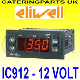 ELIWELL IC912 12V DIGITAL CONTROL PIZZA OVEN THERMOSTAT CONTROLLER 
