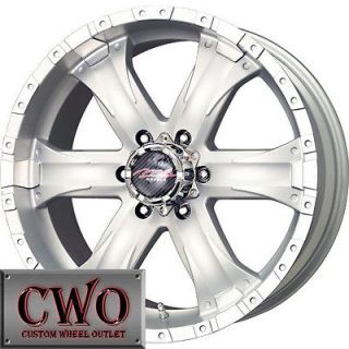 18 Silver Chaos 6 Wheels Rims 6x135 6 Lug Ford F150 Expedition Lincoln 