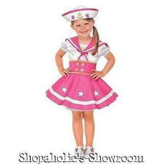   Sweetie Pink Navy Uniform Pageant Halloween Costume Girls 12 18 24 2