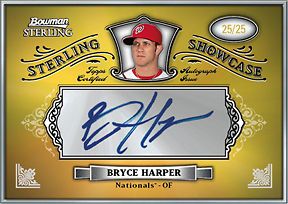 2012 BOWMAN STERLING BASEBALL HOBBY PACK 3 AUTOS LOADED CHASE MIKE 