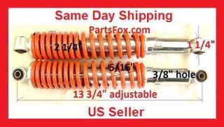 14 adjustable Front Shock 2 pcs ATV Go Kart 50cc 70cc 90cc 110cc 