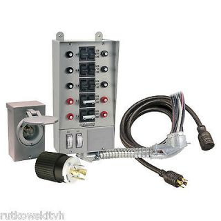 Reliance Pro/Tran 10 Circuit 30 Amp Generator Transfer Switch Kit