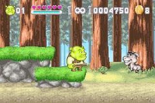 Shrek Hassle at the Castle Nintendo Game Boy Advance, 2002