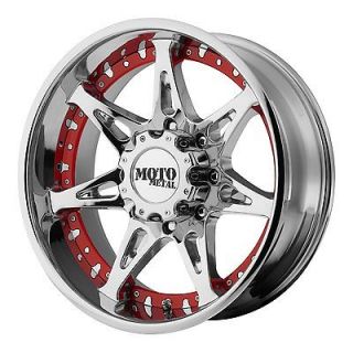 20x9 Moto Metal MO961 Chrome Wheel/Rim(s) 8x165.1 8 165.1 8x6.5 20 9