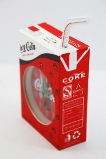 coca cola cartoon drink alarm clock watch gift red from