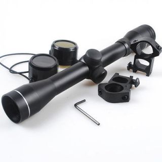 4X32 compact tactical air rifle gun optics mil dot scope sight hunting 