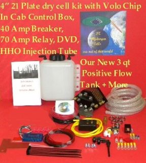 Worlds Best HHO 4 21 Plate (100psi tested) Dry Cell Generator system 