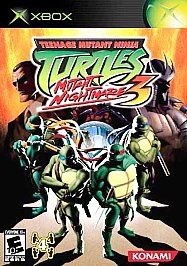 Teenage Mutant Ninja Turtles 3 Mutant Nightmare Xbox, 2005