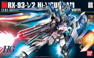 HG Gundam HGUC #095 RX 93 Nu2 Hi Nu Gundam 1/144 Model Kit BANDAI NIB