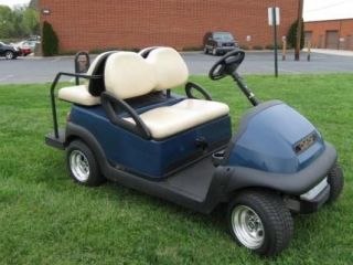 club car precedent golf cart oem complete blue body time