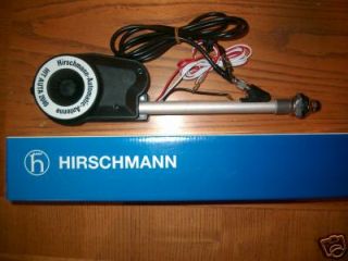 NEW Hirschmann Automatic Electric Power Radio Antenna/Aerial Chrome 