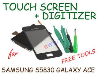 Replacement LCD Display w/Touch Screen+Tool for Samsung S5830 Galaxy 