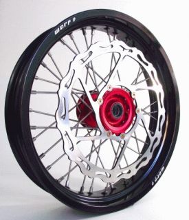 supermoto complete 17 wheels honda cr crf 250 450 red