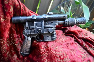 STAR WARS ANH Han Solo DL44 Blaster Movie Prop Replica Gun Pistol