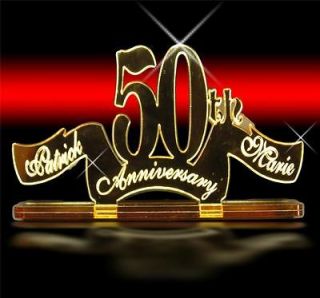 50th anniversary cake topper  30 00 buy