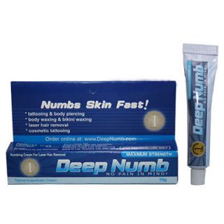 Tubes Numbs Skin Gel/Cream Anaesthetic for Tattoo Body Piercing