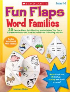 Fun Flaps   Word Families 30 Easy to Make, Self Checking Manipulatives 