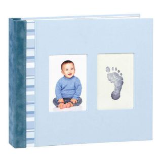 Pearhead Baby Book Blue   memory Book for Boy   babybook blue