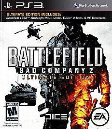 Battlefield Bad Company 2 Ultimate Edition Sony Playstation 3, 2010 