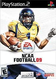 NCAA Football 09 Sony PlayStation 2, 2008