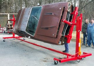 3000 lbs auto rotisserie car truck restoration tool time left