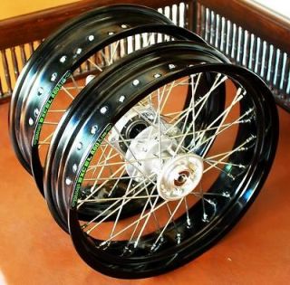 Complete REAR ONLY Supermoto Motard Rim 17   4.25 for KLX KX 250 450 