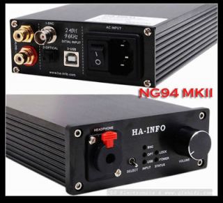 ng94 mkii pcm1794 usb spdif dac headphone amplifier amp from