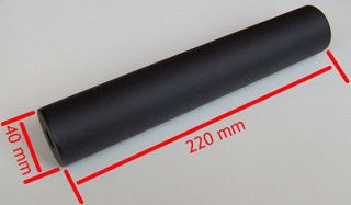 Newly listed Air soft toy mock silencer 220mmx40mm with CCW threads 