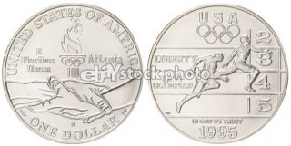 Dollar, 1995, 1996 Atlanta Olympics   Track and field