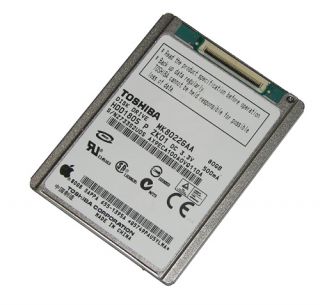 Toshiba MK8022GAA 80 GB,Internal,3600 RPM,1.8 HDD1805 Hard Drive 