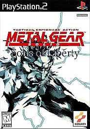 Metal Gear Solid 2 Sons of Liberty Sony PlayStation 2, 2001