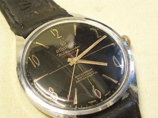 Vintage scarce elegant SWISS MADE Mens Wrist Watch ATLANTIC 