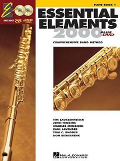 Essential Elements 2000 Bk. 1 Flute 1999, CD Paperback