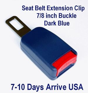 pair of Seat Belt Extender Extension Clip 7/8 Buckle black color 