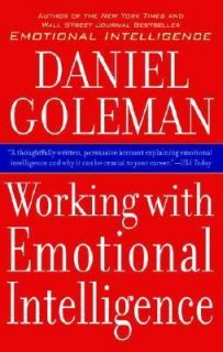 Working with Emotional Intelligence by Daniel Goleman 2000, Paperback 