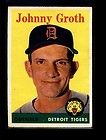 1958 topps 262 johnny groth tigers ex 35538 buy it