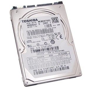 Toshiba MK8037GSX 80 GB,Internal,5400 RPM,2.5 HDD2D61 Hard Drive 