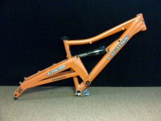 orange alpine 160 frame 16 free fox rp23 air shock