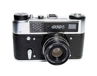 Fed 5 35mm Rangefinder Film Camera
