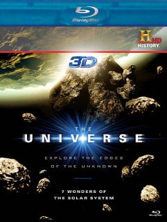 The Universe 7 Wonders of the Solar System Blu ray Disc, 2011, 3D 