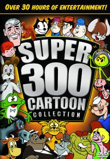 Super 300 Cartoon Collection DVD, 2009, 6 Disc Set