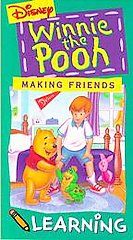 Winnie the Pooh   Pooh Learning   Making Friends VHS, 1994