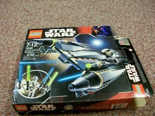 Star Wars Lego 7656 GENERAL GRIEVOUS FIGHTER BOX ONLY NO LEGOS