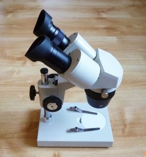 Stereo Microscope with Binocular Rotating Observation Head, Brand NEW 